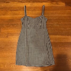 Brandy Melville checkered mini dress